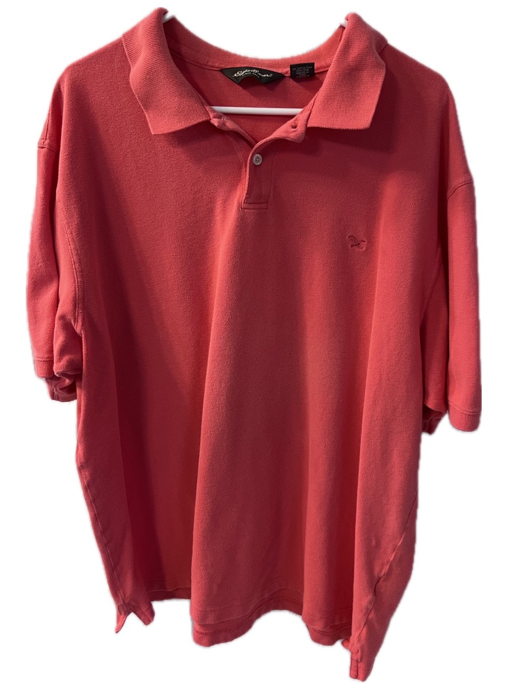 Eddie Bauer Orangey-Red Polo Shirt